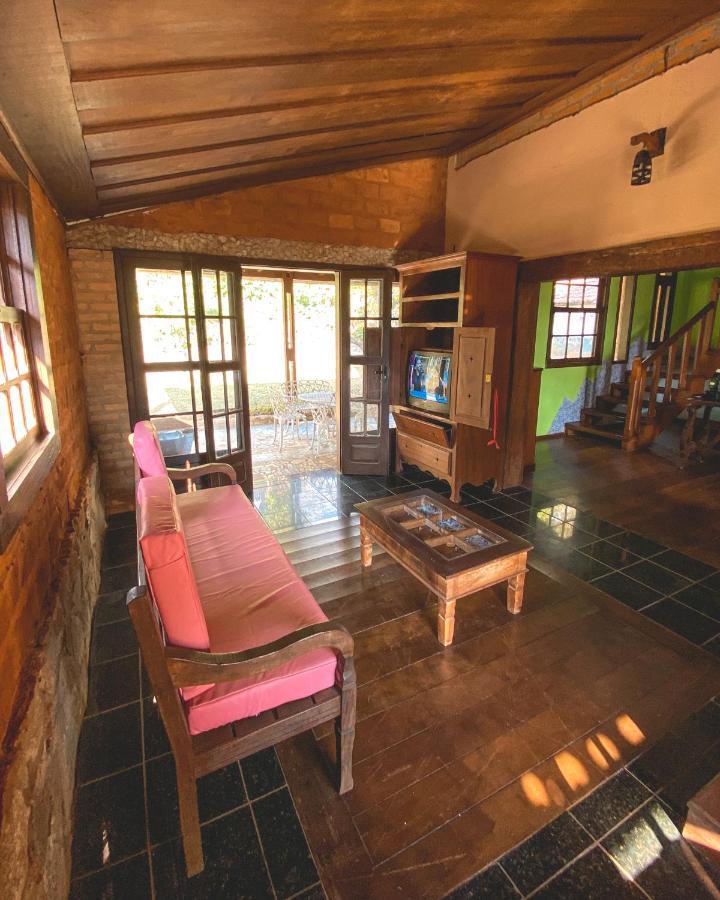 Em Tiradentes, Minas Gerais, Casa Tipica E Espacosa Em Terreno Arborizado Kültér fotó